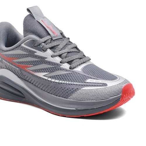 Image of ASIAN Quantum-25 Men's Running Shoes | Lightweight Sneakers with Air-Cushioned Sole, Breathable Knit Upper & Shock-Absorb Comfort | Perfect for Travel, Street Style