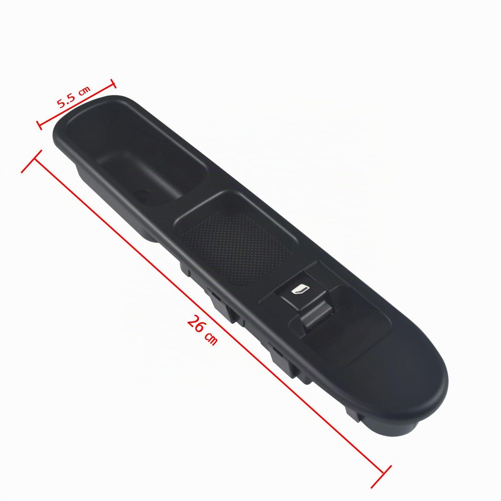Interruptor Mando Elevalunas para Peuge0t 207, 6554.HJ Botonera de Ventana para 207 2007-2015 6490.HQ 6 Pins