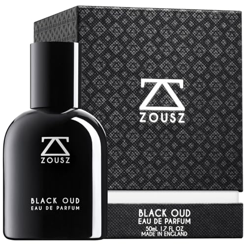 ZOUSZ Black Oud Eau De Parfum - Luxuriöses Oud Parfum für Männer mit Schwarzem Oud-Holzöl - Oud Duft mit Sandelholz Zedernholz & Patschuli Geschenk für Männer