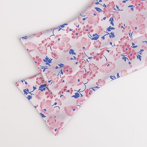 Image of Alizeal Mens 2pcs Floral Bow Tie Set