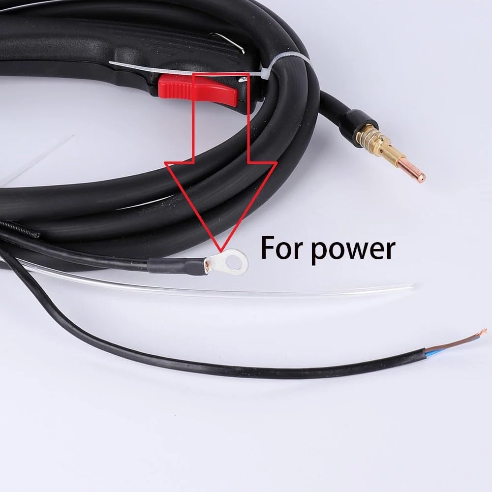 Antorcha de 2,5 metros, compatible con soldadora MIG TS-MIG 170, 180, TS-190, IRMIG 160