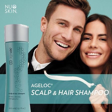 Nu. Skin age. LOC Nutriol Scalp & Hair Shampoo Scalp & Hair Shampoo For Thin Stressed And Ageing Hair, 200 ml (Pack of 1) - Image 4