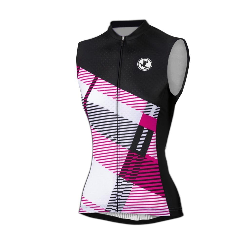 UGLY FROG Chaleco de Ciclismo Mujer Sin Mangas Maillot Ciclismo Ropa de Ciclismo para Mujer Transpirable Confortable MJWH01