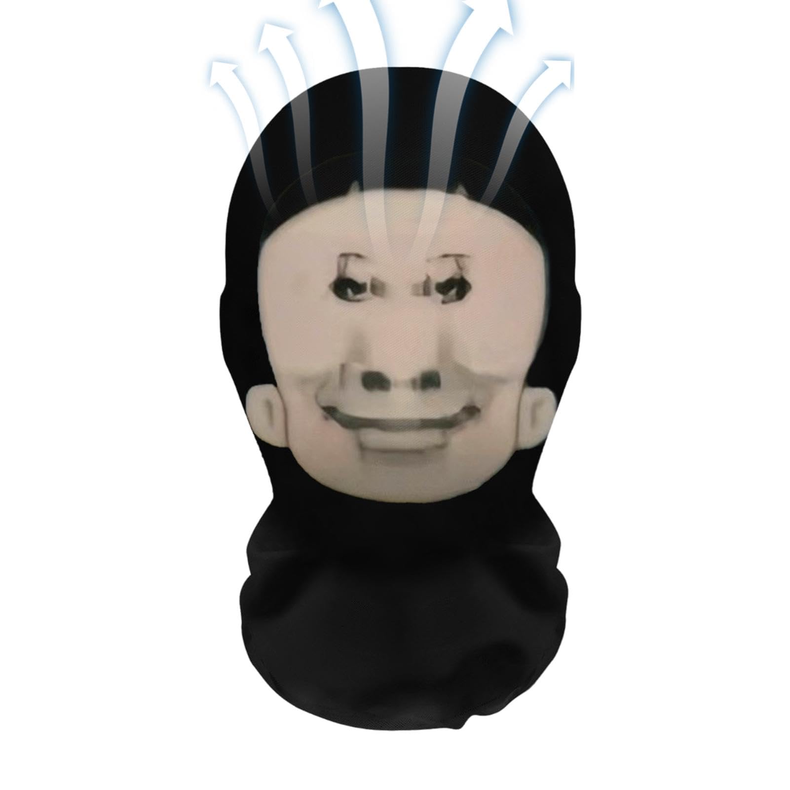 Cool Headgear Face Cover | Copertura integrale per costume – Copertura integrale per costume copricapo, copertura realistica, accessorio per cosplay, copricapo divertente realistico per adulti