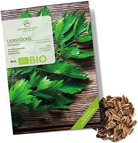 BIO Liebstöckel Samen Küchenkräuter Saatgut aus biologischem Anbau