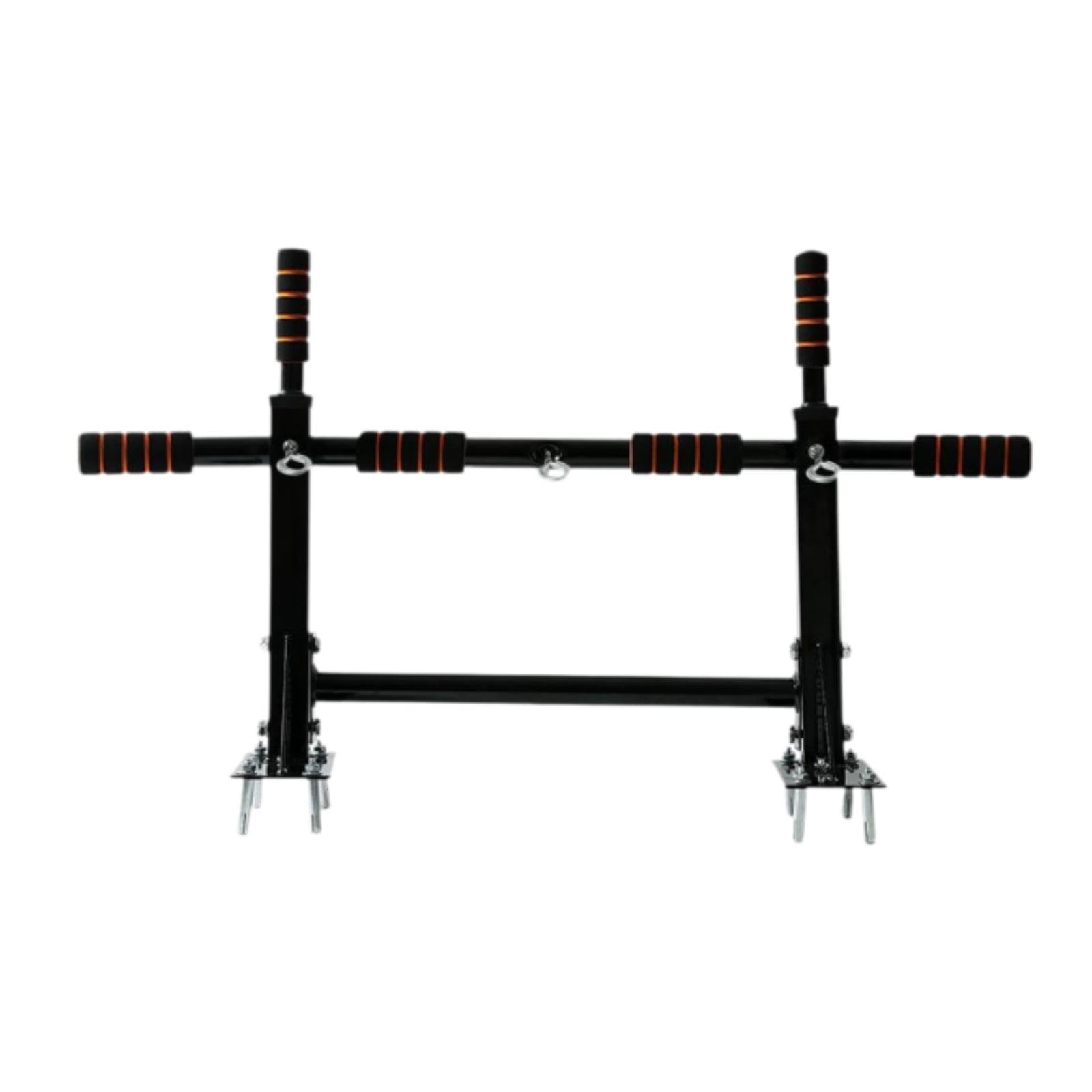 Wall Mounted Pull up Bar Multifunction Chin up Bar for Bodybuilding Home Gym Black|Sporting Goods| Fitness Running & Yoga| Strength Training| Pull Up Bars-image-46