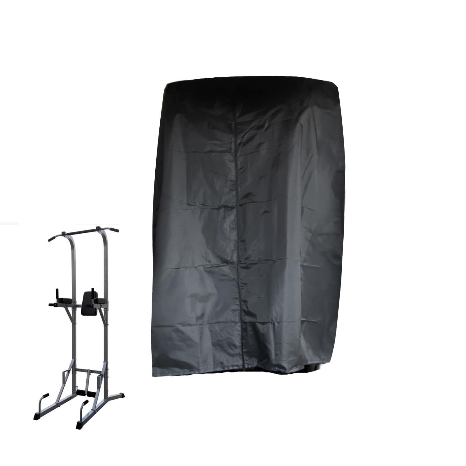 Pull Up Bar Station Cover 40x42x64in Protective Cover Strength Training Dip Stands Protection Gym Machine Cover for Indoor