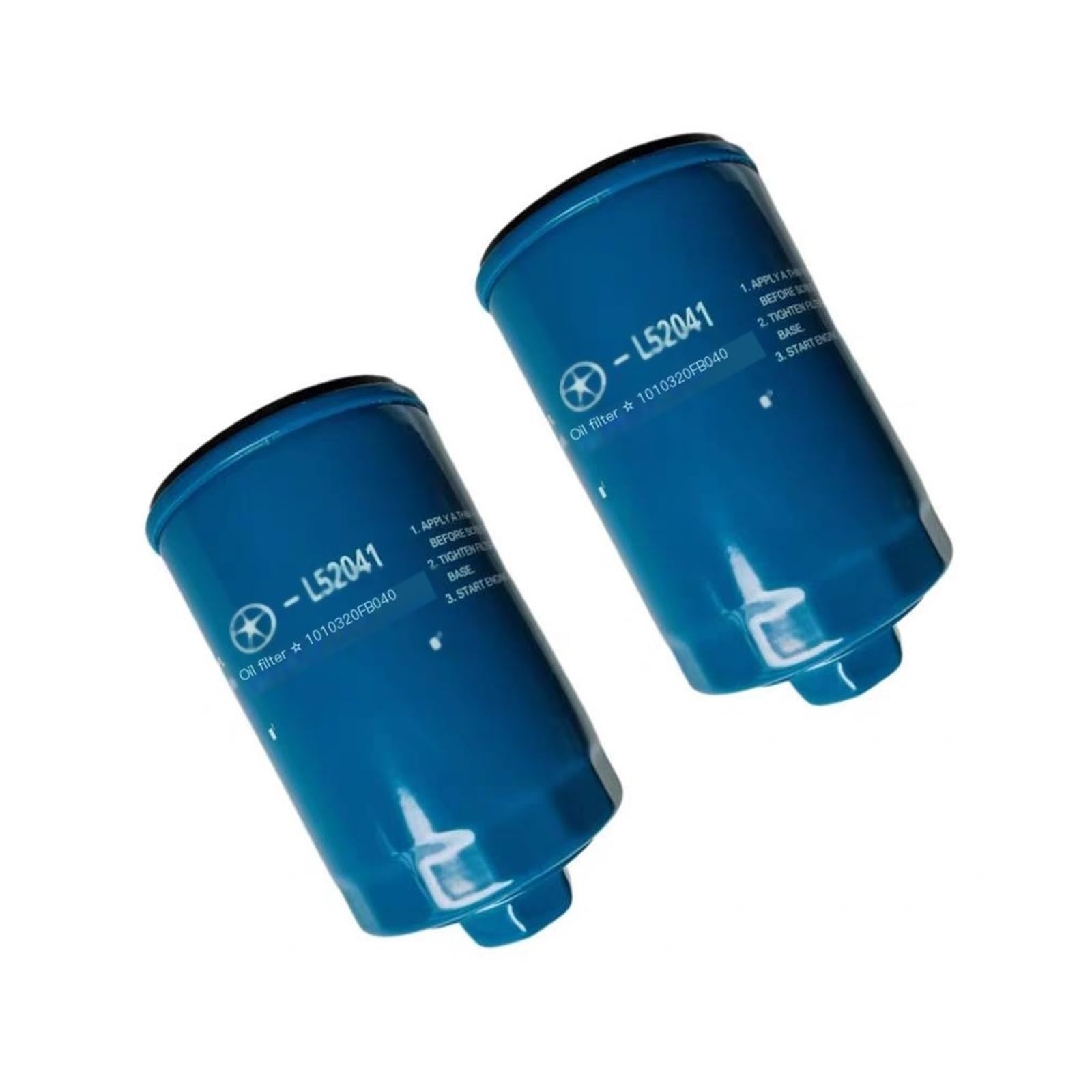 Filtro de aceite para motor de automóvil compatible con Jac Pickup T6 T8 y Jac Sunray 1010320fb040 Filtro de aceite motor(2PCS)