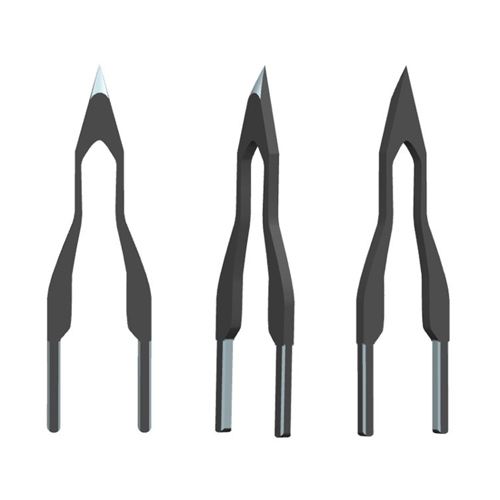 harayaa 10 Puntas de pirograbado, Puntas de Alambre para pirograbado, portátiles Altamente elásticas, Estampado en Caliente de Soldadura Duradero, Puntas de