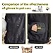 Lmuwecno 2PCS Hair Remover Glove - Electrostatic Hair Removal Glove for Cats, Electrostatic Reusable Washable Cats & Dogs Magic Brush for Couch,Dogs and Cats Multi Surface Hair Cleaner Tool