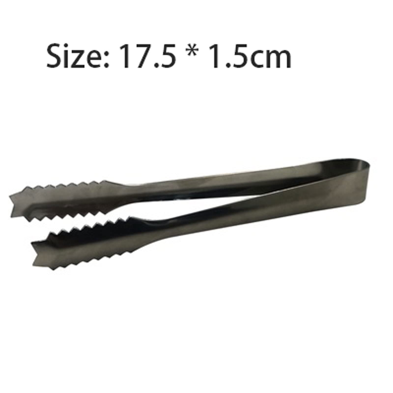 Pinzas para Barbacoa, Pinzas para Hielo, Pinzas de Acero Inoxidable para Barbacoa, Pinzas para Pan, Pinzas para Hielo, Accesorios de Cocina para Bar.