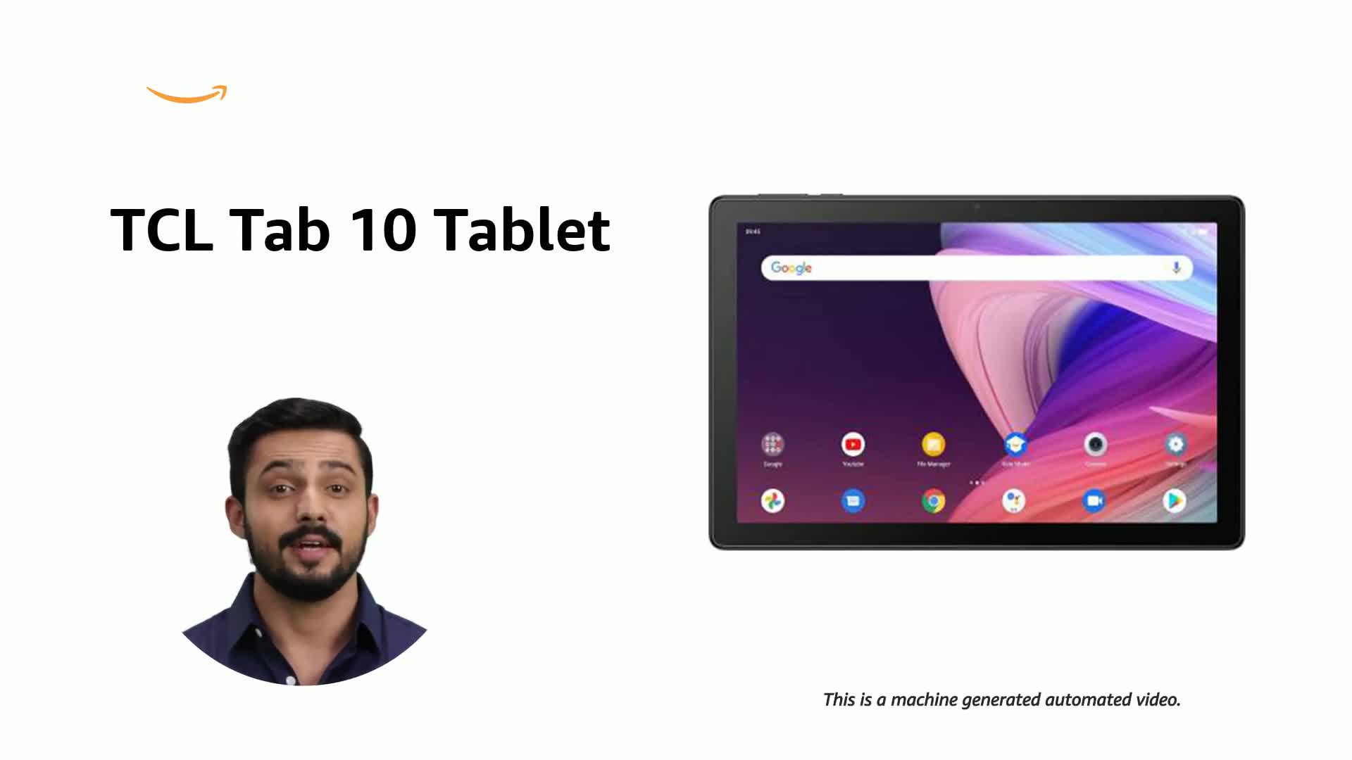 美品TCL タブレット（9061）32GB Android ver 10 TCL 未使用 Wi-Fiモデル☆ TAB 10s (9061) 3GB/32GB 画面サイズ