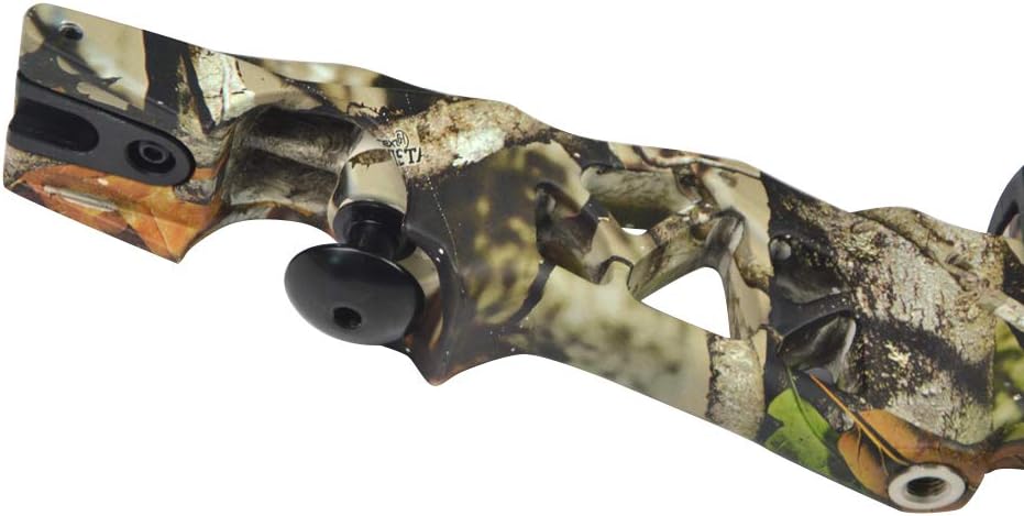 21" Archery Recurve Bow Riser Handle Aluminum Alloy ILF Bow Riser Takedown Bow Grip Right Handed for Recurve Bow Accessories