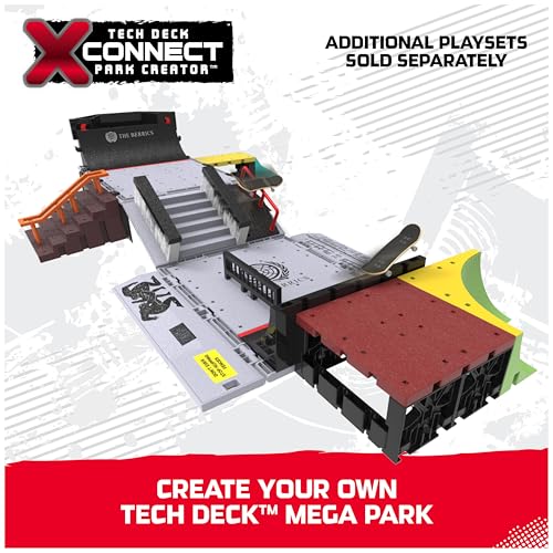 Tech Deck Primitive Skate Park X-Connect kit rampes constructibles et mini skate de doigt - 5