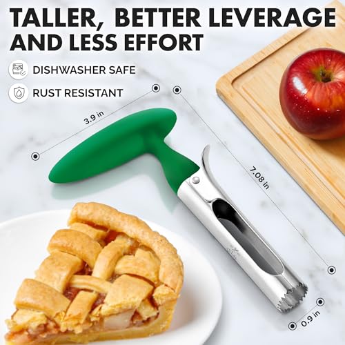 Image of Zulay Kitchen Stainless Steel Apple Corer Tool