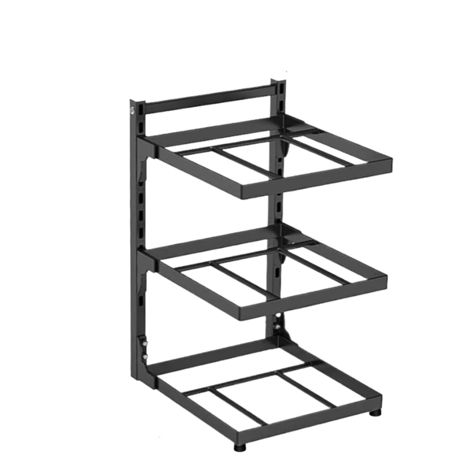 YXINAER Pots and Pans Organizer Kitchen Sink Storage Rack Household Multi-layer Multifunctional Pot Stove And Cabinet Adjustable Holder(3 layer)