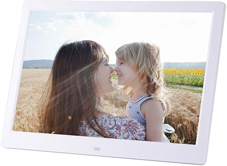 ZMH Smart Digital Photo Frames Inch 1280x800 mit MP3-Musik MP4 Video Inch Support Human Body Induktion Advertising Player LED Electronic Photo AlbumWhite ZMH Smart Digital Photo Frames Inch 1280x800 mit MP3-Musik MP4 Video Inch Support Human Body Induktion Advertising Player LED Electronic Photo AlbumWhite