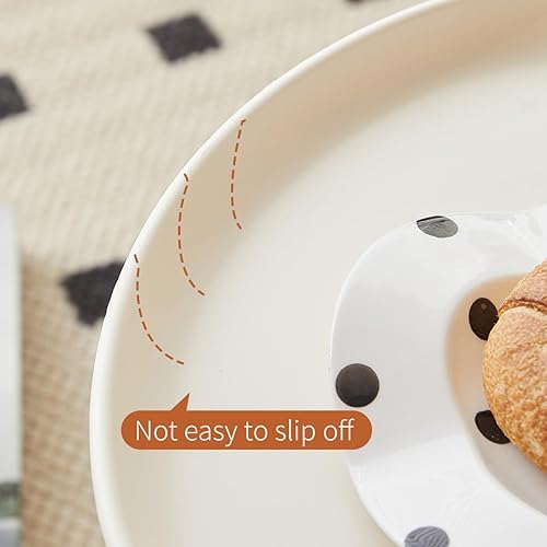 Miniatura 4 de Carrito de café de hierro forjado de 2 niveles para sofá, mesa auxiliar con mango, carrito de servir, carrito de dulces, carrito de bebidas con