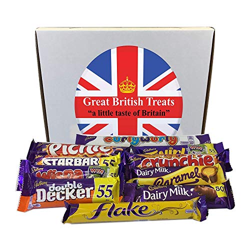 Cadbury Selection Box of 10 Full Size British Chocolate Bars (Pack of 3)