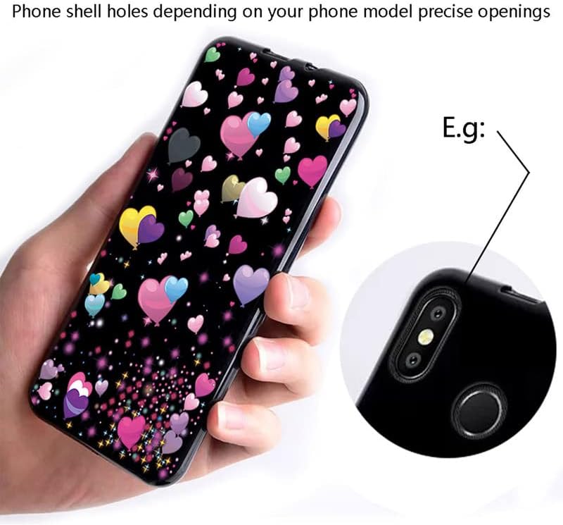 Miniatura 2 de Funda de teléfono para Honor X7 (6.74 pulgadas), ultra delgada, suave TPU a prueba de golpes, funda de silicona antiarañazos X antihuellas para