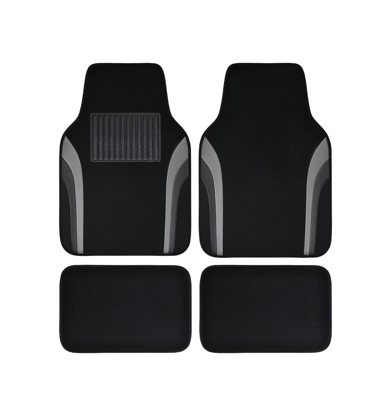 Woniyal 4 Pcs Car Floor Mats for Citroen Picasso Aircross Grand C5 Wagon, Anti Slip Mat Carpet Protector All-Weather Protection Heel Pad Floor Liner Front Rear Accessories