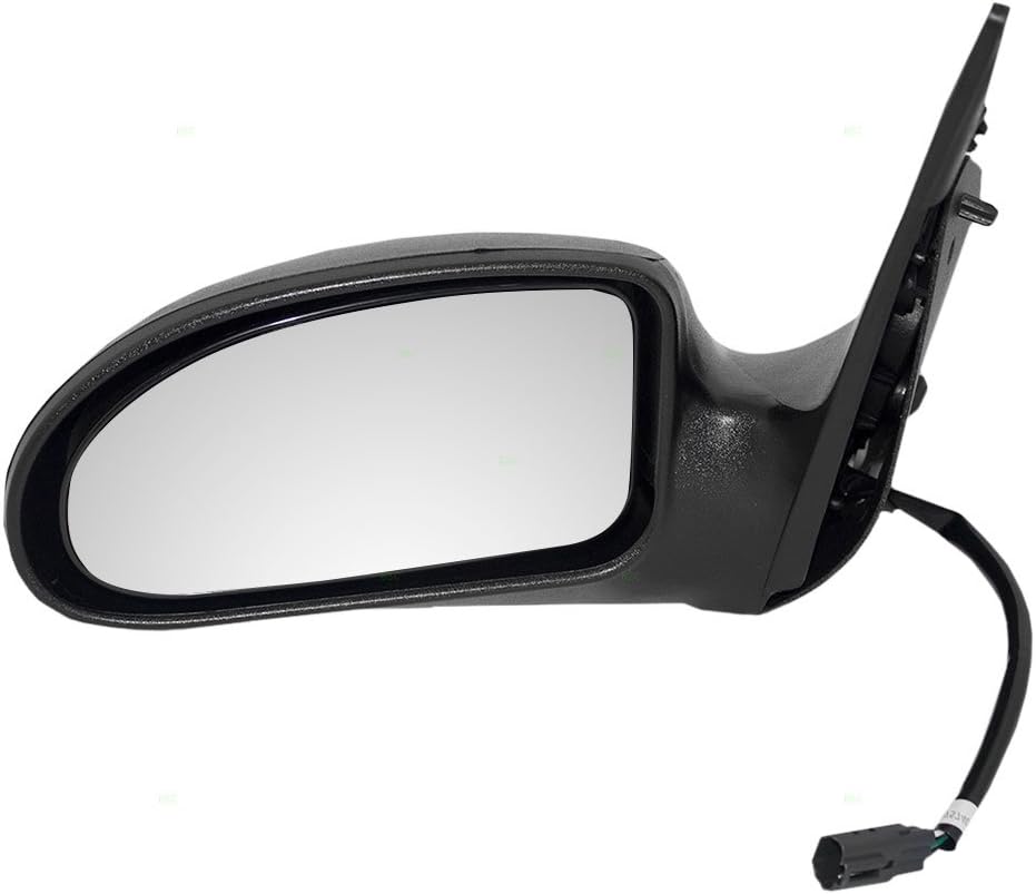 Drivers Power Side View Mirror Textured Replacement for 2000-2007 Focus 6S4Z17683BA