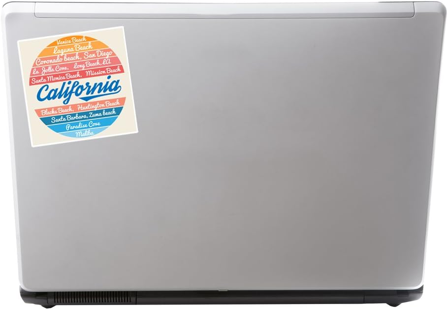 2 x 30cm/300mm California Vinyl Stickers Travel Luggage #7451