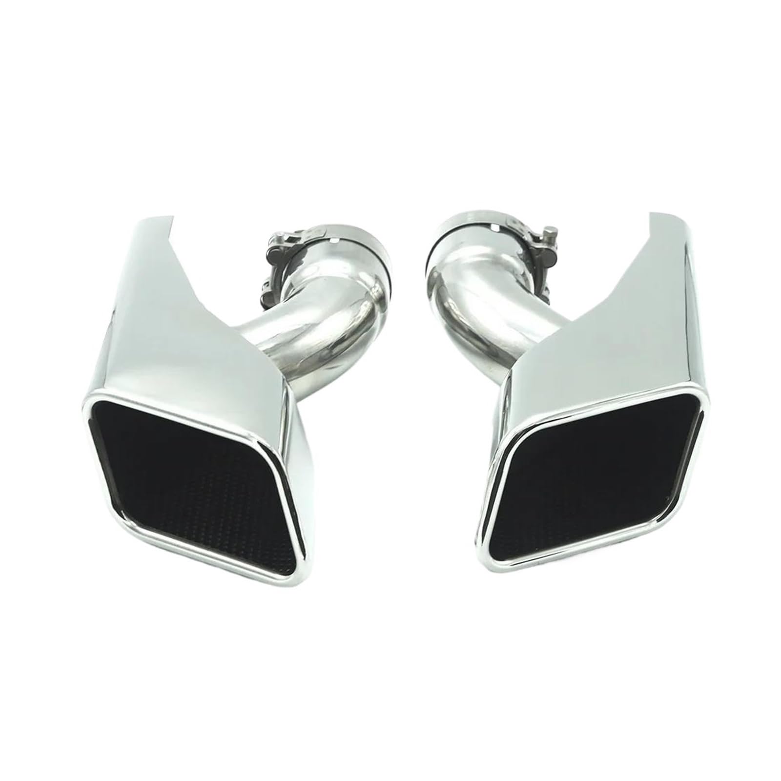 Tubo Scappamento Per L&and R&over Per R&ange R&over Diesel 2005-2012 2 Pz/set Marmitta Di Scarico Auto Marmitta Terminale Terminale Tubo In Acciaio Inox