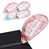 Secopad Scrapbook Tape, 4 Pack Double Sided Tape Roller for Crafts, Adhesive Glue Runner Scrapbooking Supplies Journaling School Office Teacher Supplies for Kids and Adults, 0.3IN x 26FT