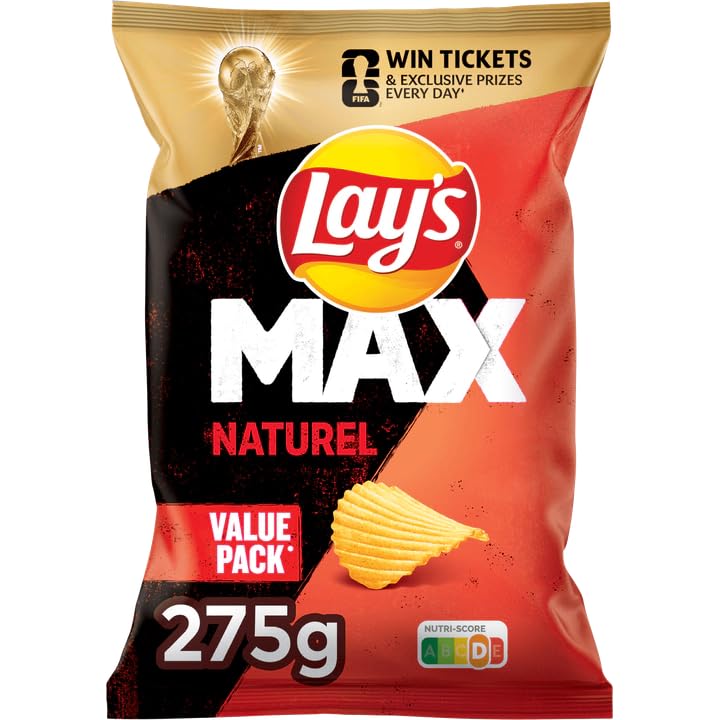 Lay's Superchips Naturel Potato Chips 275g | Thick-Cut Crispy Potato Chips | Classic Original Flavor | Extra Crunchy Sharing Snack | Imported Chips-image-24