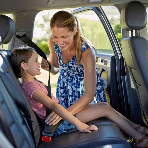 Esteopt Abschnallschutz im Auto, 2 Autogurtschlösser, Gurtschloss Abdeckung, Kindersicherheitsgurtschlösser, Kinder Gurtschloss Sicherung, verhindert das Abschnallen während der Fahrt