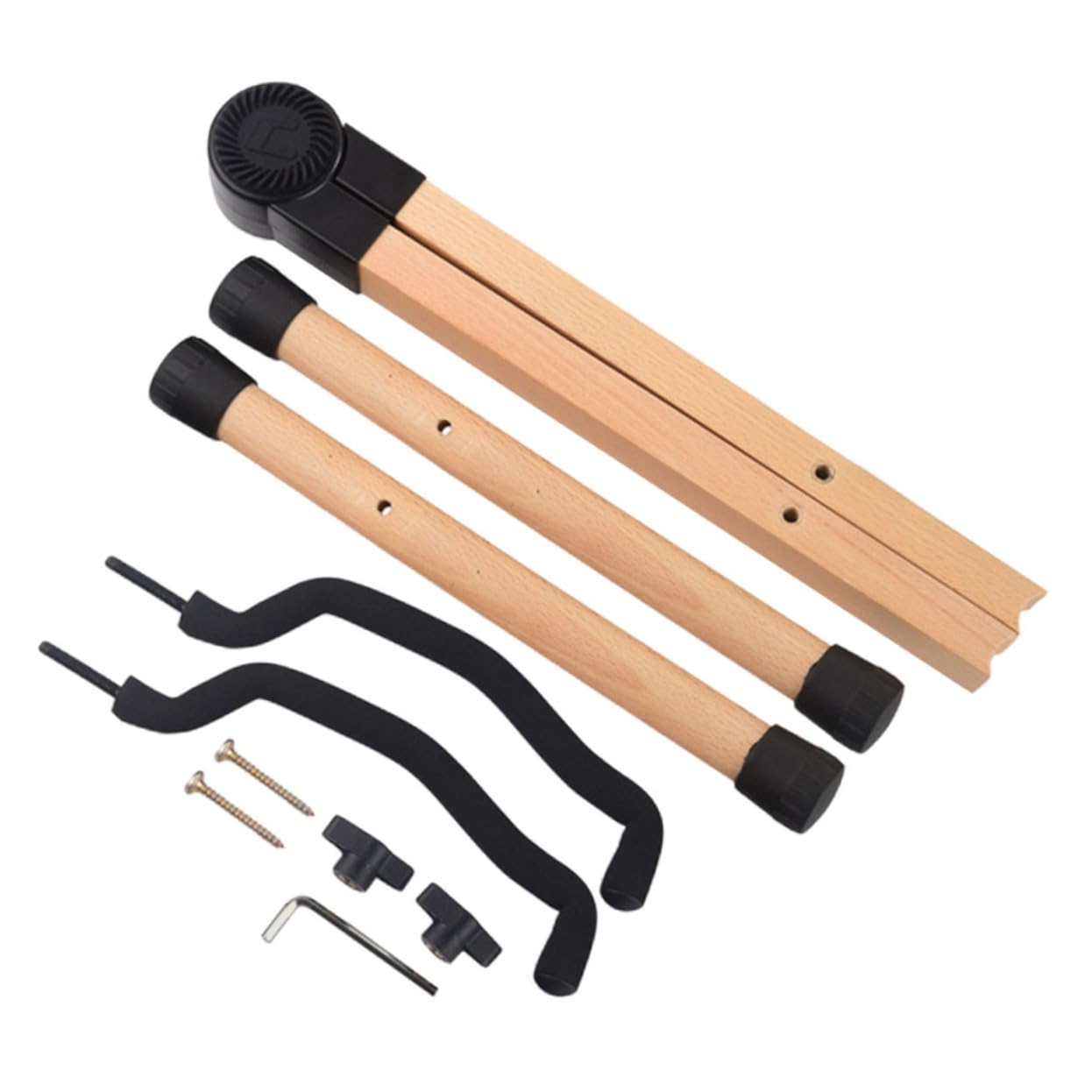 ibasenice Portachiara in Legno Supporto Per Chitarra Pieghevole Stand Per Chitarra Adatto Per Chitarre Acustiche Classiche Ed Elettriche