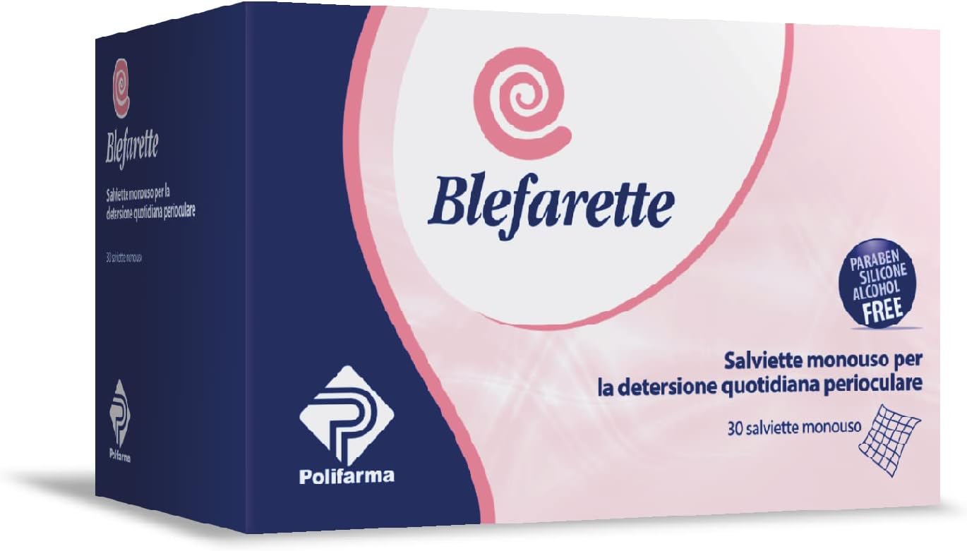 Blefarette Eye Wipes 30 Pieces for Daily Eye Hygiene