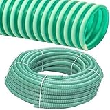 FITT Spiralschlauch PVC Druckschlauch und Saugschlauch Meterware 1 bis 4 Zoll (1 1/4 Zoll / 32 x 2.7mm)