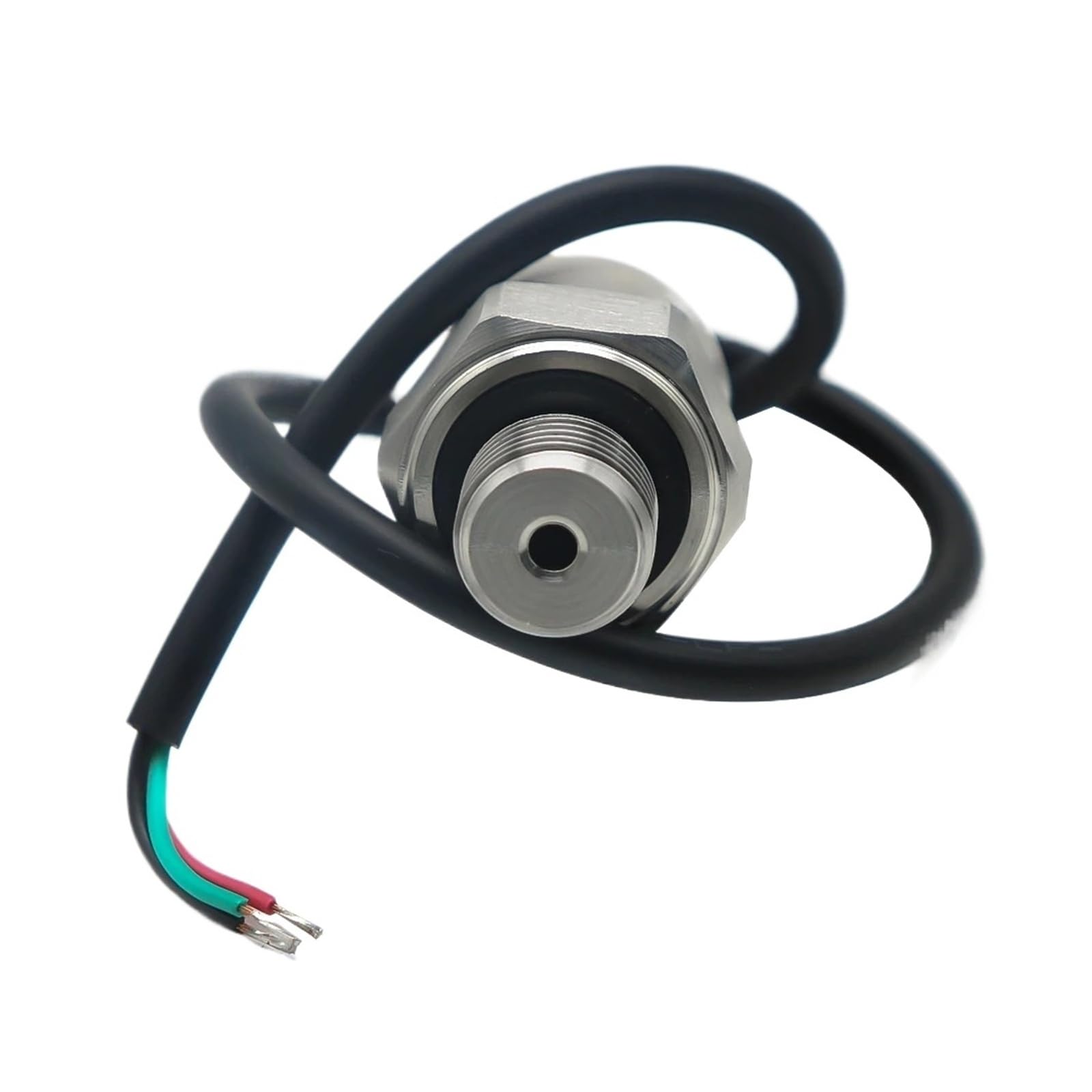 Vmvud 0-2.5Mpa Pressure Sensor Transmitter For Water Oil Fuel Gas Air G1/4 5V Ceramic Sensor Stainless Steel 0.5Mpa 1.2Mpa Transducer(0-2.5Mpa)