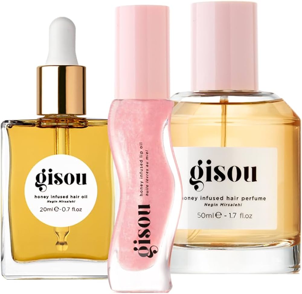 Amazon.com : Gisou Honey Gloss Hydration Trio : Beauty & Personal Care
