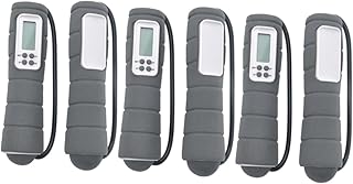 INOOMP 3pcs cordless jump rope ropeless jump rope Cordless jumping rope Digital jump rope calorie counter Cordless skipping rope Skipping rope counter