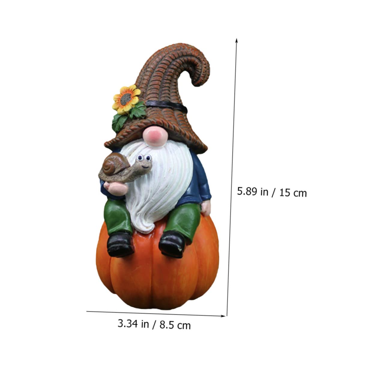 Estatua De Jardín GNOME De Adorno Divertido De GNOME para Decoración De Acción De