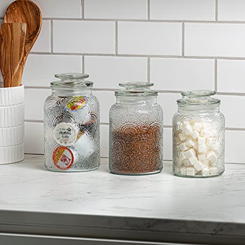 Le'raze Airtight Glass Food Storage Canisters