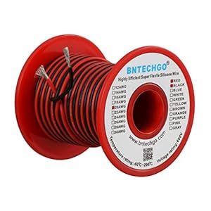 BNTECHGO SW20G008F50C2 Silicone Wire Spool