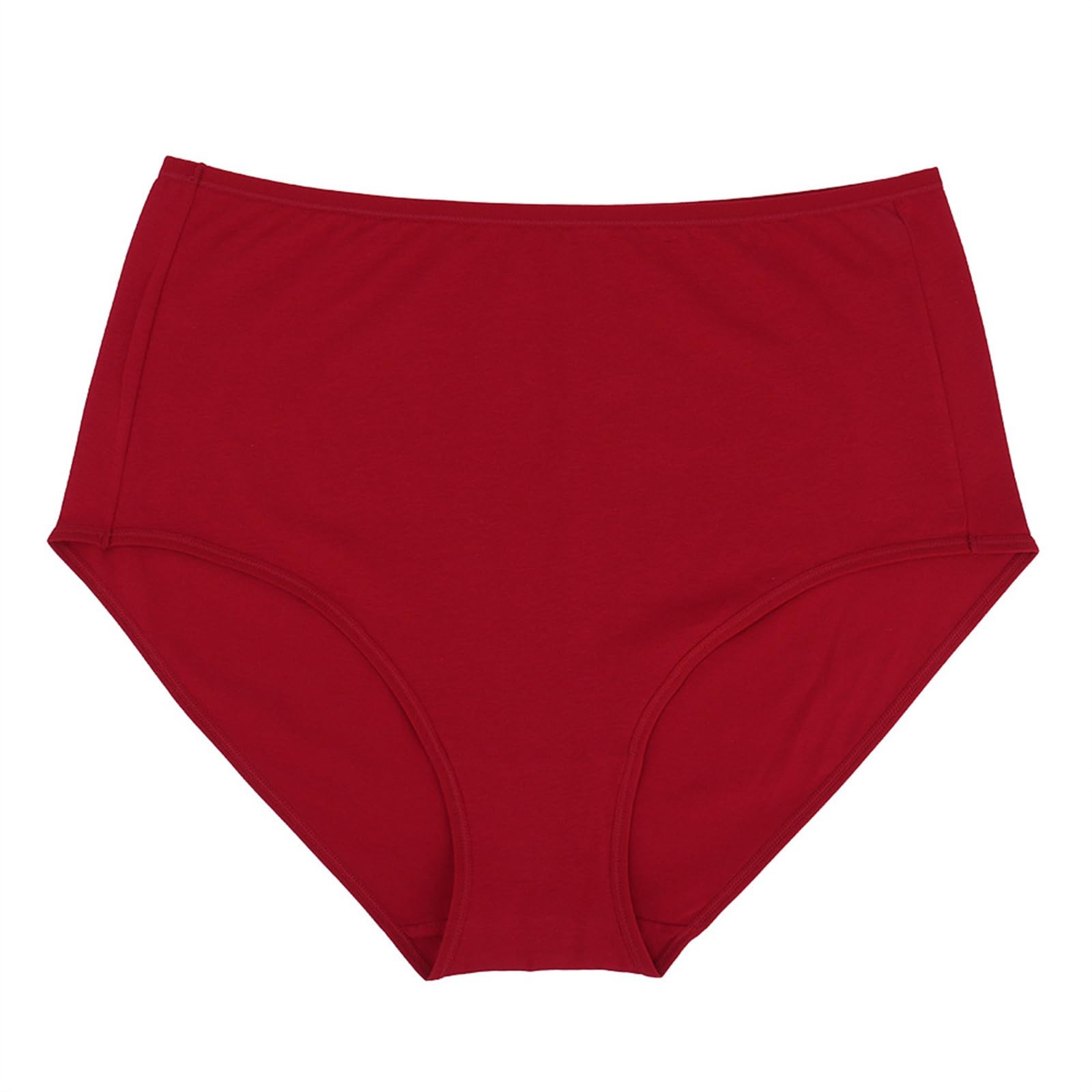 POCHY Pack 3/6 Grandes Curvas Mujer Elasticidad Bragas Tallas Grandes Ropa Interior Cobertura Total Braguitas Suave Sin Costuras Calzoncillos