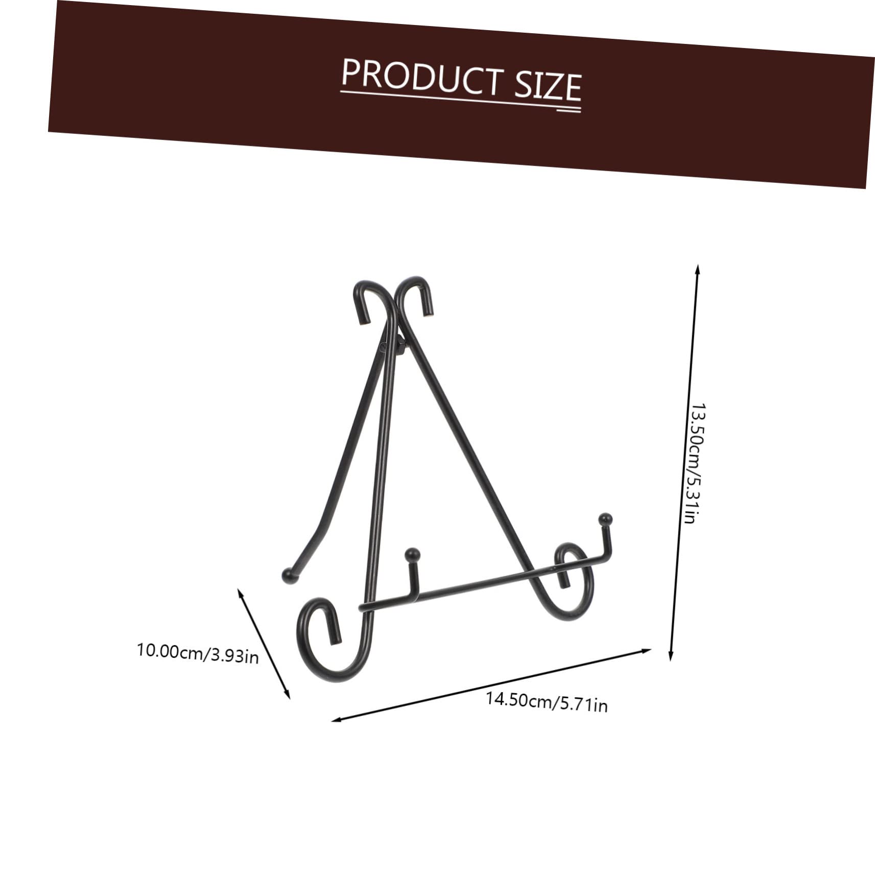 PRETYZOOM Precision Crafted Iron Photo Frame Holder Adorn Your Home This Decorative Shelf Stand