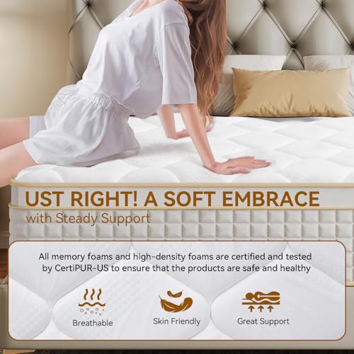 Zhangzhou Fenggui 12" Queen Hybrid Mattress - Motion Isolation - Image 6