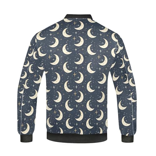 CHIFIGNO Leopard Print Men's Lightweight Flight Bomber Jacket Spring Fall Jackets Men Coat Outerwear S-XXL4