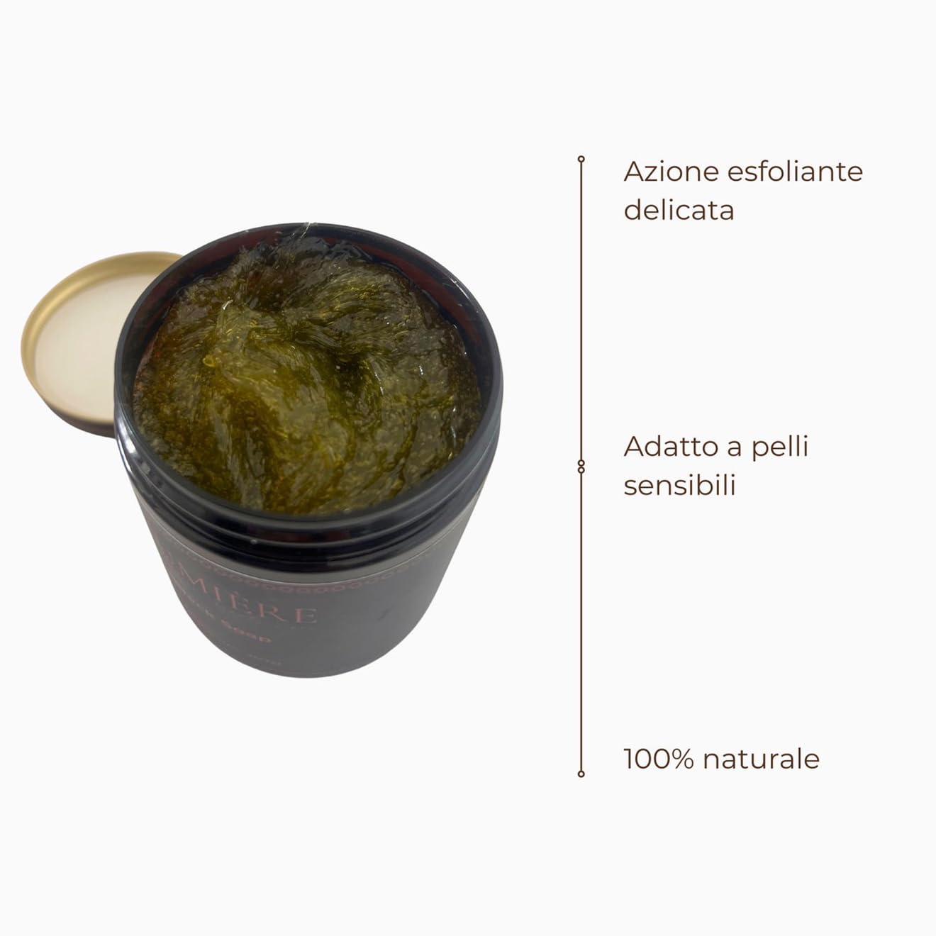 LUMIÈRE INNOVATIVE BEAUTY CARE –Set Hammam Sapone Nero con Olio Essenziale di Eucalipto + Olio di Argan 100% Biologico + Guanto Esfoliante | Kit Spa Pulizia Profonda, Nutrimento e Pelle Morbida