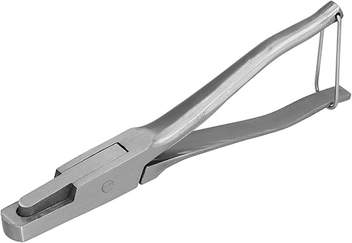 Miniatura 8 de Alicates de etiqueta de oreja para ganado, alicates de acero inoxidable en forma de U para cerdos, ovejas, cabras, ganado, vacas, ganado, etiqueta