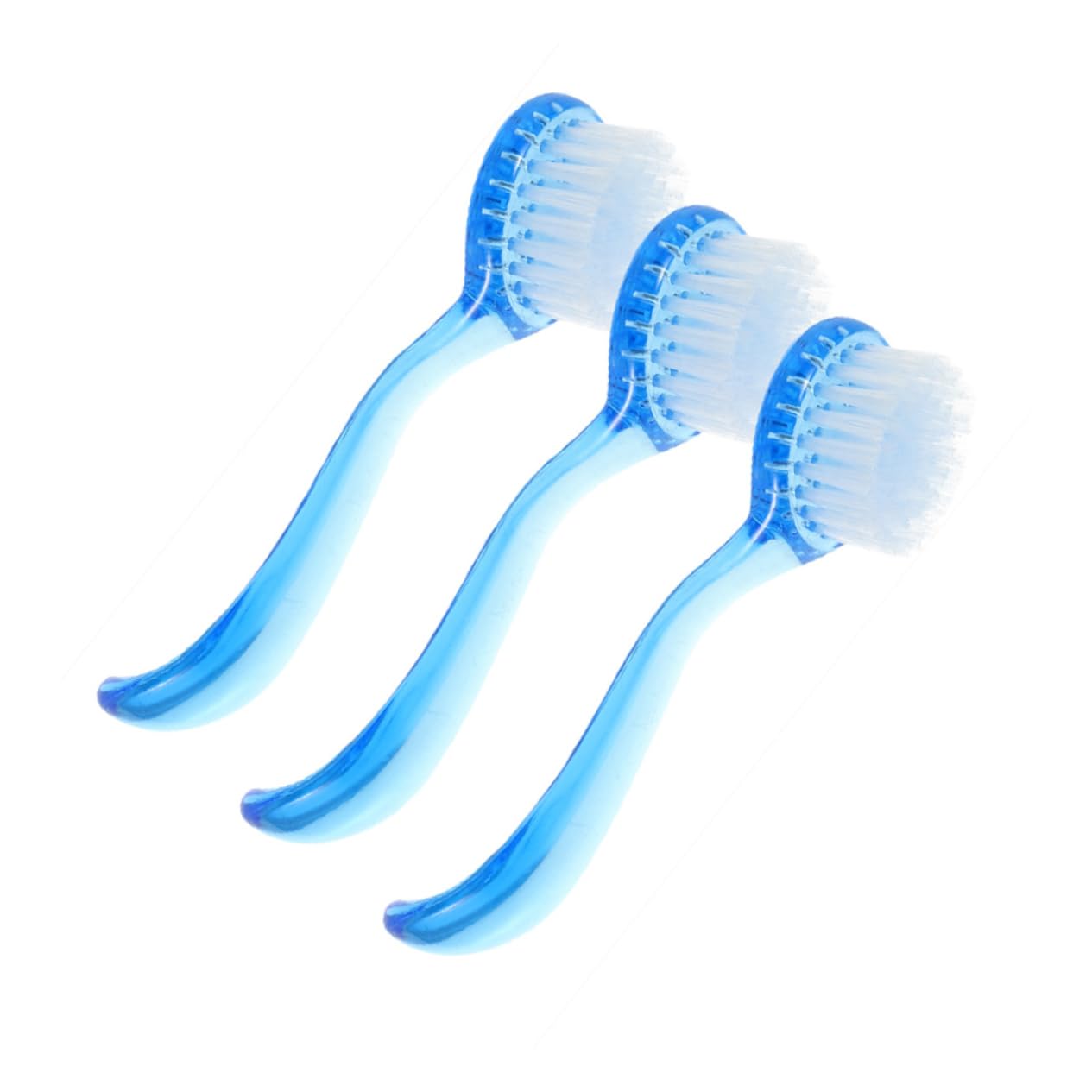 Healeved Goat Horn Facial Scrub Brush 3piece Set for Deep Pore Cleaning Dust Removal