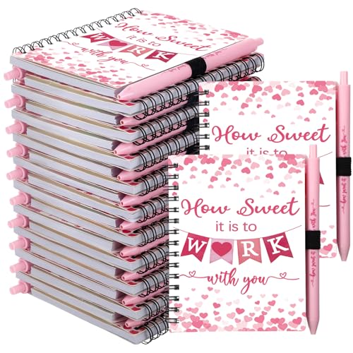 Carnet à spirale lot de 40 bloc-notes motivationnel pour infirmières