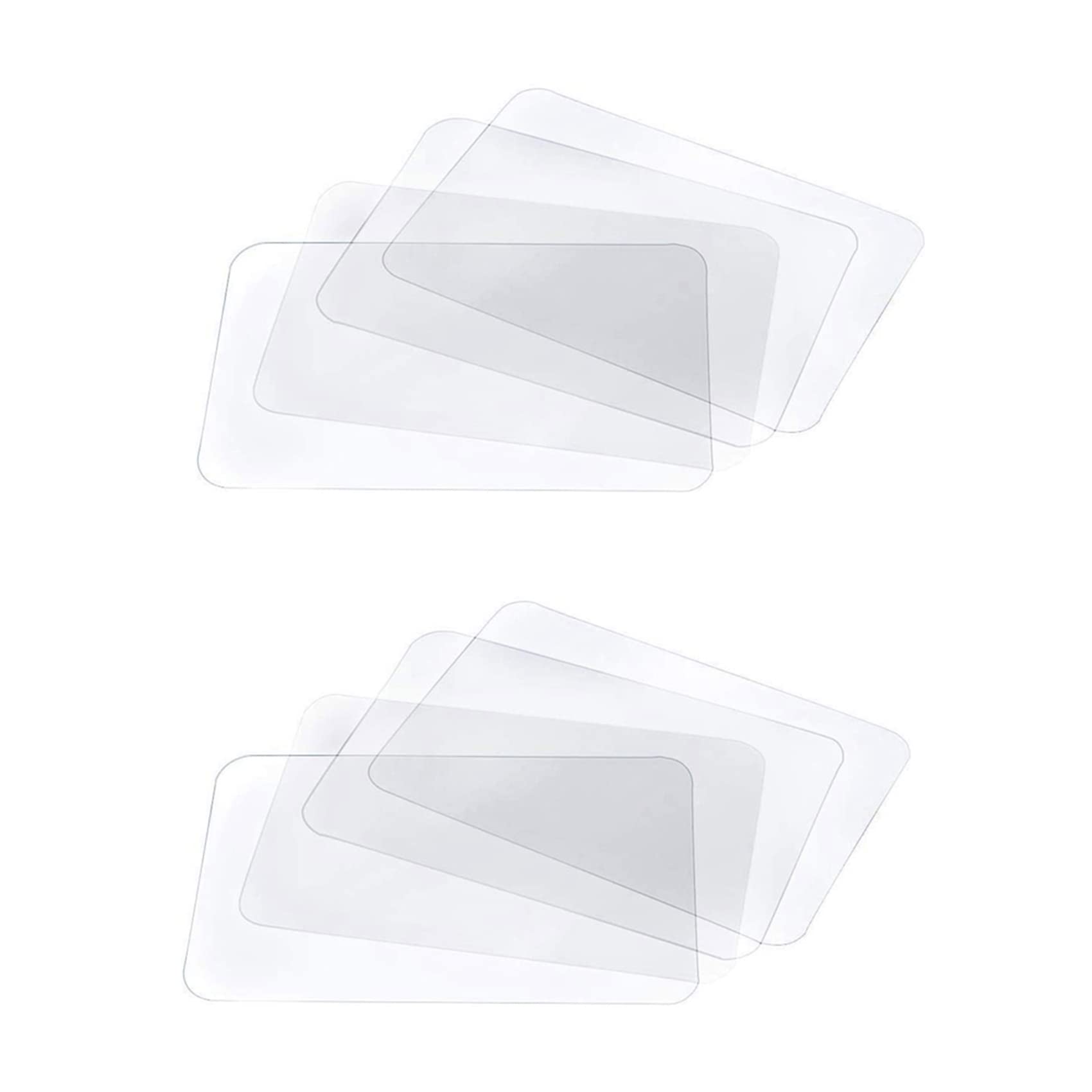 Set de table transparent lavable et antidérapant pour cuisine - Lot de 16 pièces durables