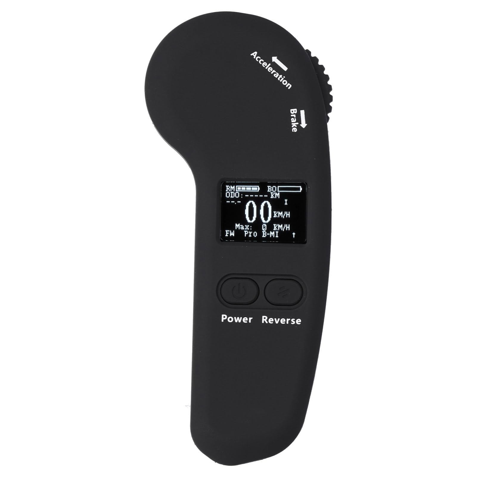 Télécommande de skateboard électrique avec télécommande 2,4 GHz, récepteur universel, écran LED, 4 vitesses réglables pour indicateur de vitesse de la batterie